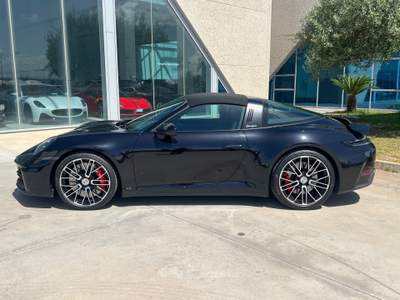 Porsche 911 992 911 Targa 4S - possibilità noleggio no scoring Nero usata Gela