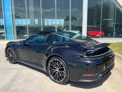 Porsche 911 992 911 Targa 4S - possibilità noleggio no scoring Nero usata Gela