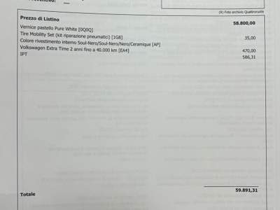 Volkswagen Passat eHybrid 204 CV DSG Business - possibilità noleggio no scoring Bianco usata Gela