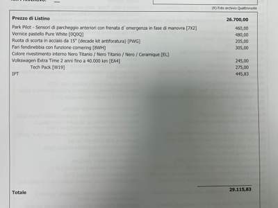 Volkswagen Polo DSG Edition Plus - possibilità noleggio no scoring Bianco usata Gela