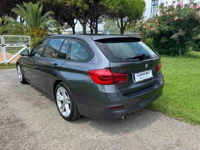 BMW Serie 3 318d 318 d Touring Luxury auto Giallo usata Grottammare