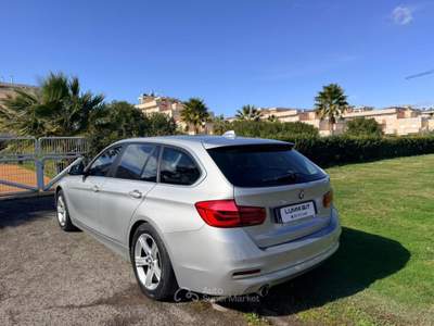 BMW Serie 3 318d 318 d Touring Sport auto Giallo usata Grottammare