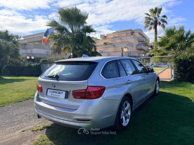 BMW Serie 3 318d 318 d Touring Sport auto Giallo usata Grottammare