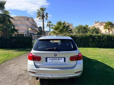 BMW Serie 3 318d 318 d Touring Sport auto Giallo usata Grottammare