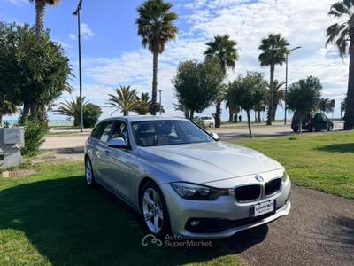 BMW Serie 3 318d 318 d Touring Sport auto Giallo usata Grottammare