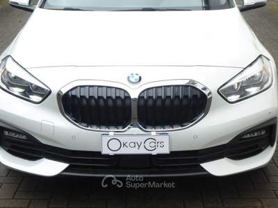 BMW Serie 1 116d d 5p. Advantage Automatico Bianco usata Quattro Castella