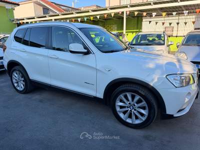 BMW X3 xDrive20d 110.000 KM Bianco usata Giugliano in Campania