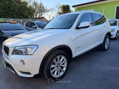 BMW X3 xDrive20d 110.000 KM Bianco usata Giugliano in Campania