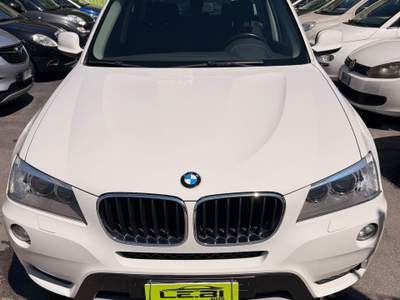 BMW X3 xDrive20d 110.000 KM Bianco usata Giugliano in Campania