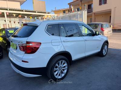 BMW X3 xDrive20d 110.000 KM Bianco usata Giugliano in Campania
