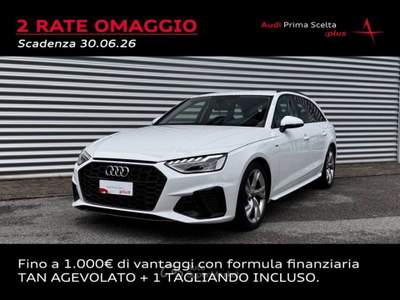 Audi A4 AVANT 35 TDI MHEV S-TRONIC S-LINE EDITION Bianco usata San Fior