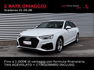 Audi A4 AVANT 35 TDI MHEV S-TRONIC S-LINE EDITION Bianco usata San Fior