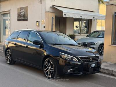 Peugeot 308 1.6 BlueHDi 120 SW GT Line Nero usata San Michele Salentino