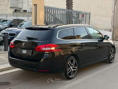 Peugeot 308 1.6 BlueHDi 120 SW GT Line Nero usata San Michele Salentino