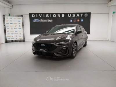 Ford Focus 1.0 ecoboost h ST-Line X 125cv powershift Grigio usata Modena