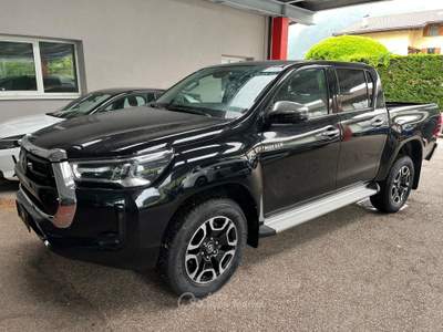 Toyota Hilux VETTURA PRONTA CONSEGNA KM ZERO  RATE AGEVOLATE Nero usata Borgaro Torinese