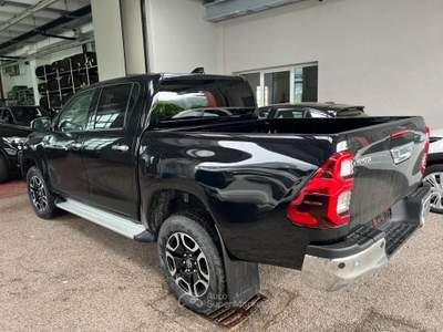 Toyota Hilux VETTURA PRONTA CONSEGNA KM ZERO  RATE AGEVOLATE Nero usata Borgaro Torinese