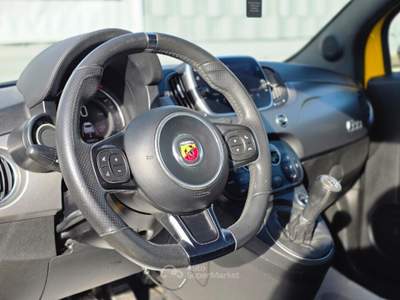 Abarth 595 500 PISTA 160CV RECORD MONZA NO MAPPATA Giallo usata San Gennaro Vesuviano