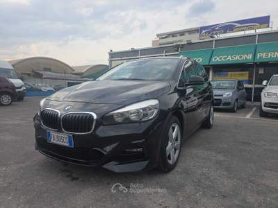 BMW Serie 2 Gran Tourer 218d 7 POSTI - AUTOMATICA - NON FUMATORE Nero usata Brescia