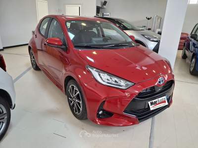Toyota Yaris Toyota Yaris 1.5 Hybrid trend 5p Rosso usata Monterotondo