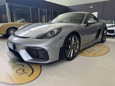 Porsche 718 718 Cayman 4.0 GT4 / CARBO / PORSCHE APPROVED Argento usata Medesano