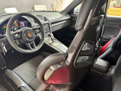 Porsche 718 718 Cayman 4.0 GT4 / CARBO / PORSCHE APPROVED Argento usata Medesano