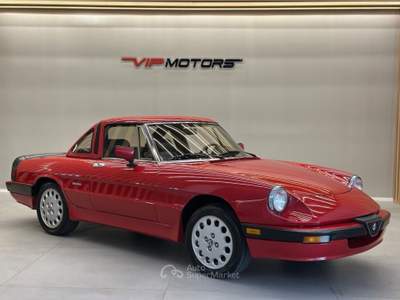 Alfa Romeo Spider 2.0 125CV QUADRIFOGLIO VERDE *HARD TOP* PERMUTE Rosso usata Latina