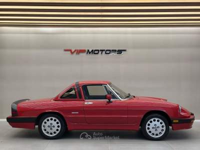 Alfa Romeo Spider 2.0 125CV QUADRIFOGLIO VERDE *HARD TOP* PERMUTE Rosso usata Latina
