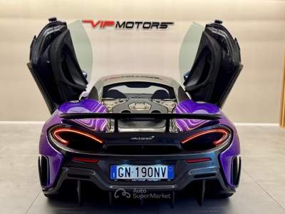 McLaren 600LT Coupè MSO Ssg7 FULL GARANZIA PERMUTE Lilla usata Latina