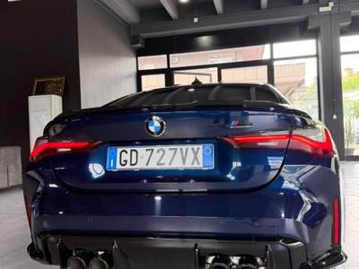 BMW Serie 4 M4 BMW M4 COMPETITION CARBON LOOK Blu/Azzurro usata Teramo