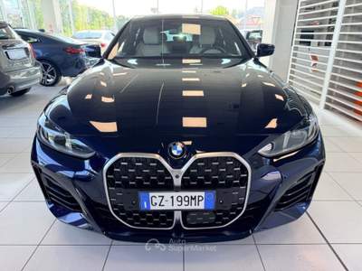 BMW Serie 4 Gran Coupé 420d d xDrive 48V Gran Coupè Msport auto Blu/Azzurro usata Ferrara