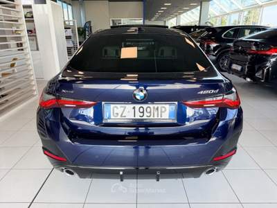 BMW Serie 4 Gran Coupé 420d d xDrive 48V Gran Coupè Msport auto Blu/Azzurro usata Ferrara