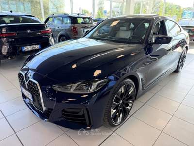 BMW Serie 4 Gran Coupé 420d d xDrive 48V Gran Coupè Msport auto Blu/Azzurro usata Ferrara