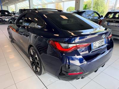 BMW Serie 4 Gran Coupé 420d d xDrive 48V Gran Coupè Msport auto Blu/Azzurro usata Ferrara