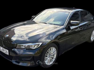 BMW Serie 3 330d BMW 330 D MHED Nero usata Fiorenzuola d'Arda