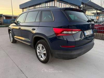 Skoda Kodiaq Kodiaq I 2016 2.0 tdi Executive dsg 7pti - FM708DF Blu/Azzurro usata Basiliano