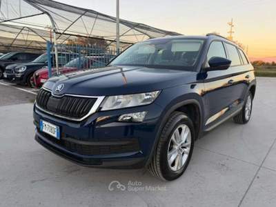 Skoda Kodiaq Kodiaq I 2016 2.0 tdi Executive dsg 7pti - FM708DF Blu/Azzurro usata Basiliano