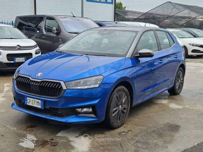 Skoda Fabia Fabia IV 1.0 mpi evo Style 80cv - GP271MH Blu/Azzurro usata Basiliano