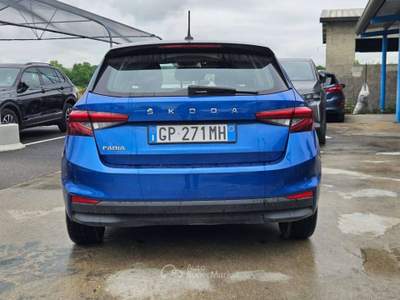 Skoda Fabia Fabia IV 1.0 mpi evo Style 80cv - GP271MH Blu/Azzurro usata Basiliano