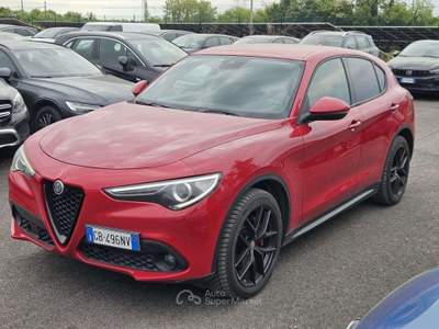 Alfa Romeo Stelvio Stelvio 2.2 t Sprint Q4 190cv auto - GB496NV Rosso usata Basiliano