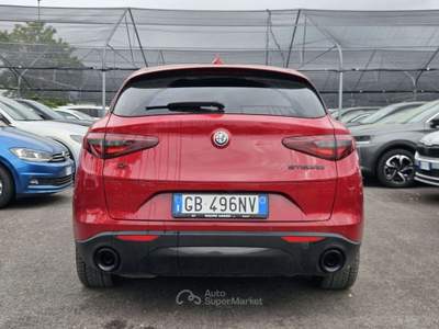 Alfa Romeo Stelvio Stelvio 2.2 t Sprint Q4 190cv auto - GB496NV Rosso usata Basiliano