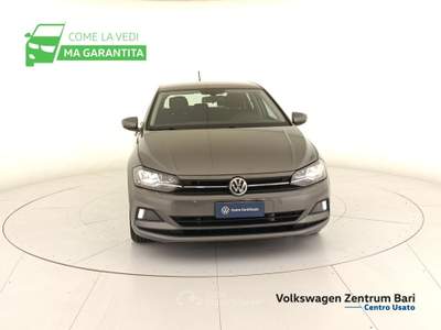 Volkswagen Polo 5p 1.6 tdi comfortline 95cv Grigio usata Bari