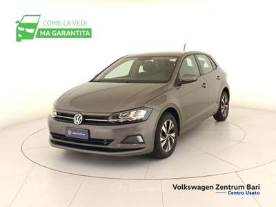 Volkswagen Polo 5p 1.6 tdi comfortline 95cv Grigio usata Bari