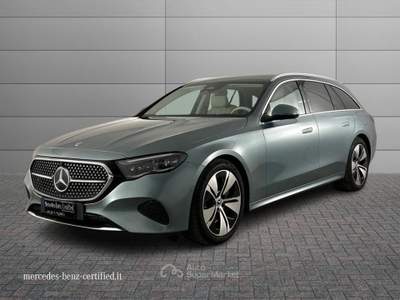 Mercedes-Benz Classe E 300 de Plug in hybrid Advanced Plus 4Matic 9G-Tronic Verde usata Brescia