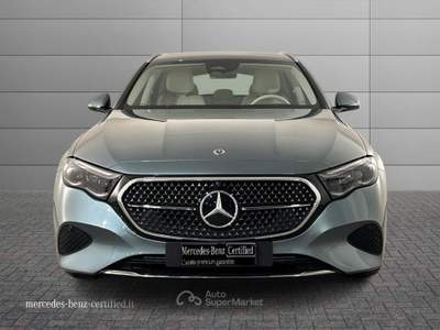 Mercedes-Benz Classe E 300 de Plug in hybrid Advanced Plus 4Matic 9G-Tronic Verde usata Brescia