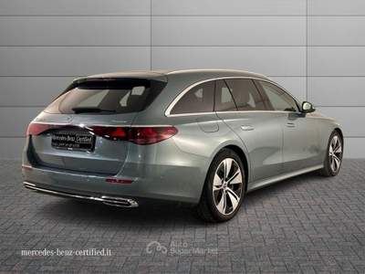 Mercedes-Benz Classe E 300 de Plug in hybrid Advanced Plus 4Matic 9G-Tronic Verde usata Brescia