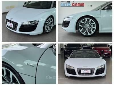 Audi R8 Spyder 5.2 V10 quattro R-tronic CARBONCERAMICA Bianco usata Cesano Maderno