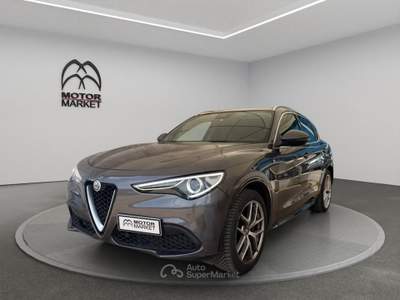 Alfa Romeo Stelvio 2.0 Turbo Ti Q4 AT8 Grigio usata Roma