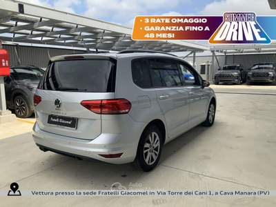Volkswagen Touran 2.0 tdi business dsg Argento usata Cava Manara