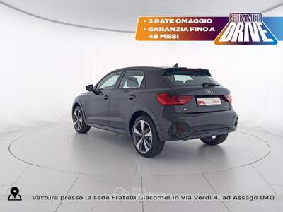 Audi A1 allstreet 30 1.0 tfsi 116cv s tronic Nero usata Assago